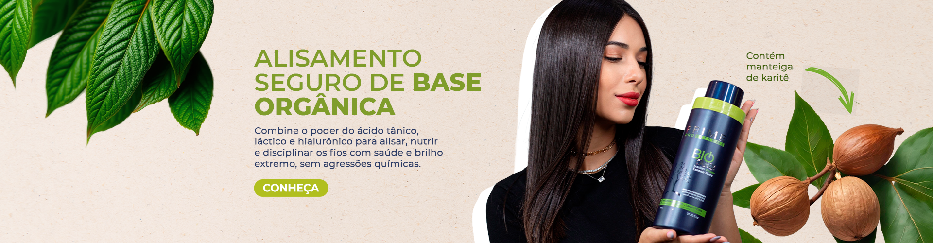 Alisamento Orgânico Bio Tanix Brazilian Protein